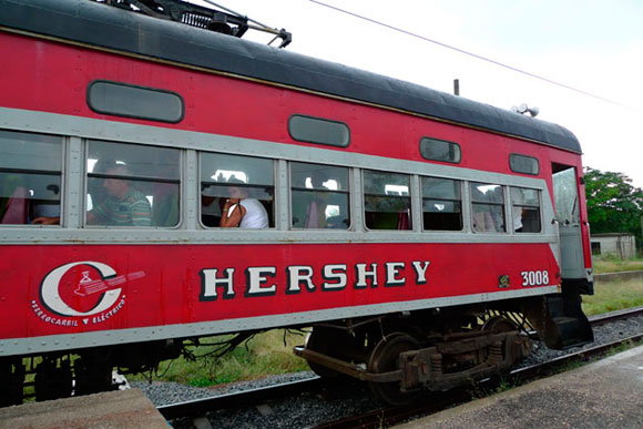 El tren de Hershey: reliquia rodante.