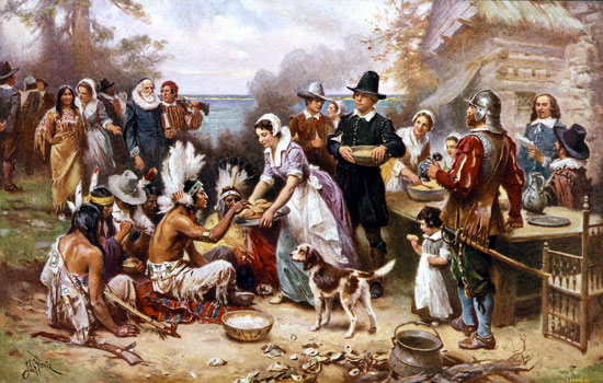 Thanksgiving y la gente del este