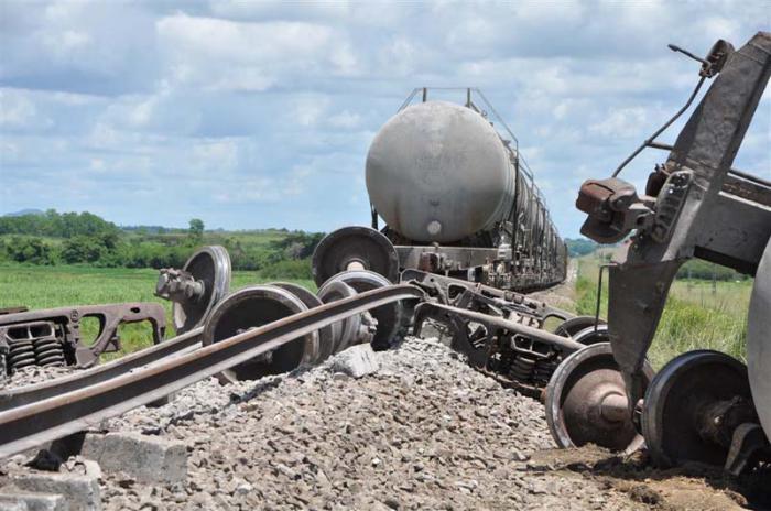 Cuba: accidente ferroviario