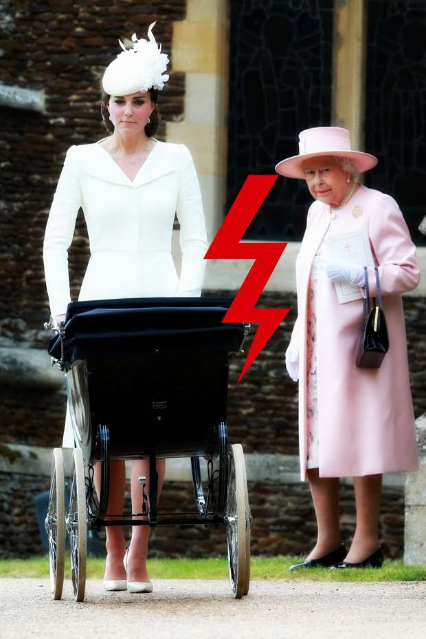 Kate Middleton provoca la ira de la reina Isabel II