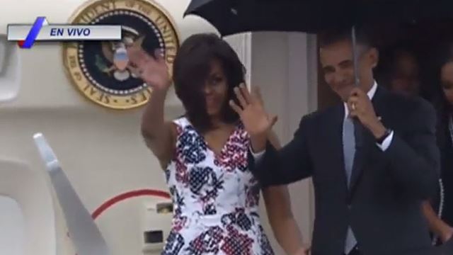 Obama ya está en Cuba