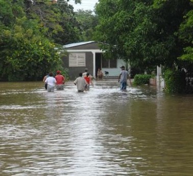 Inundaciones en Cuba
