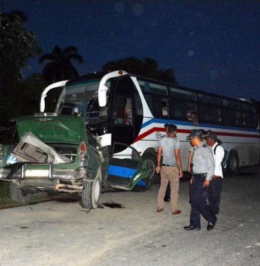 Cuba: muertos y heridos en accidente del tránsito