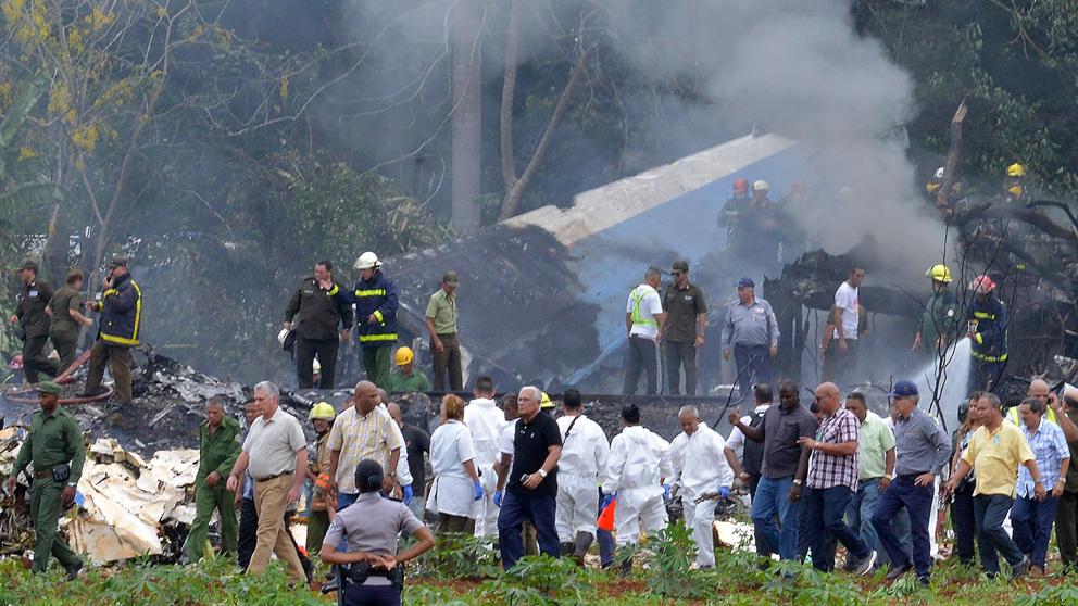 Anticipo a familiares de víctimas de avión siniestrado en La Habana