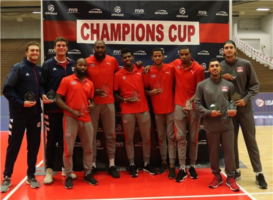 Cuba gana Copa de Campeones de Voleibol