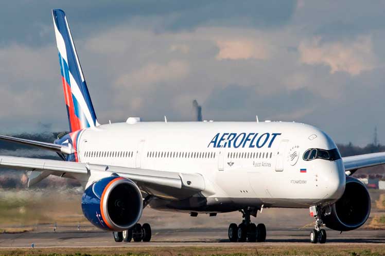 Aeroflot suspenden vuelos a Cuba