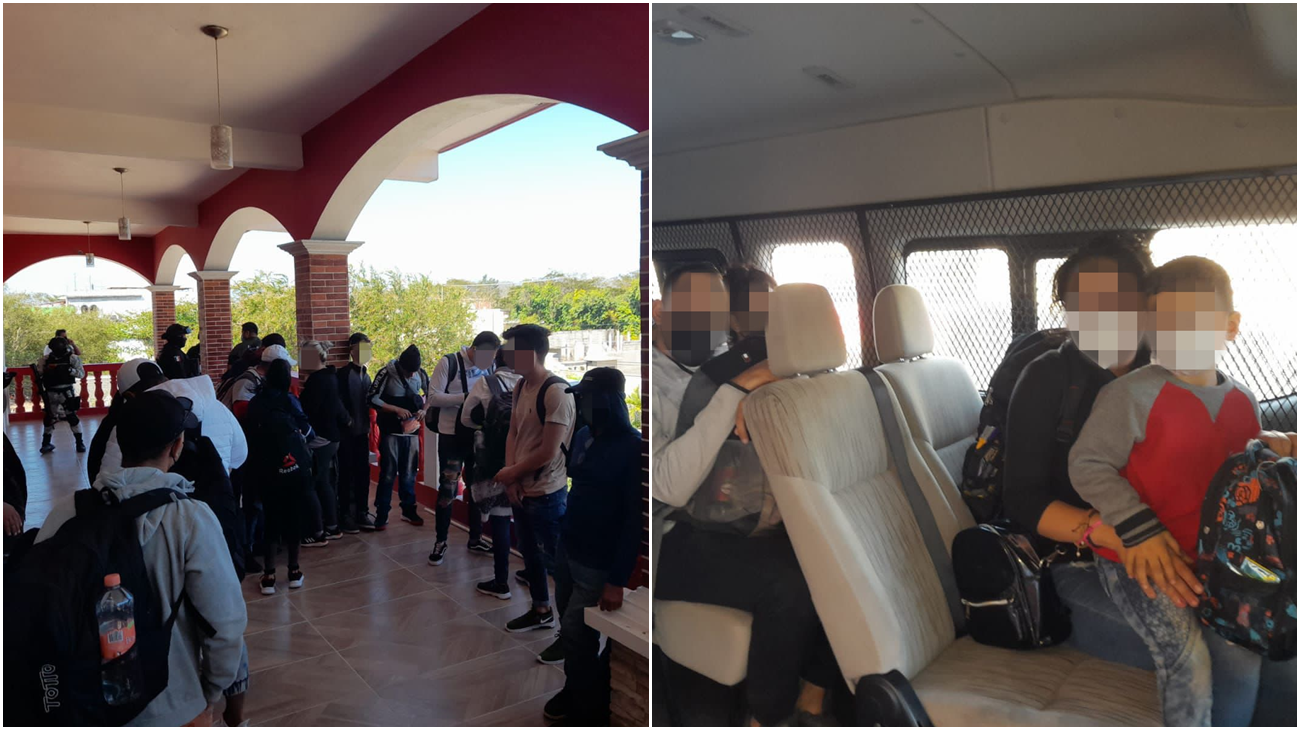 Detienen a migrantes cubanos en un hotel en México