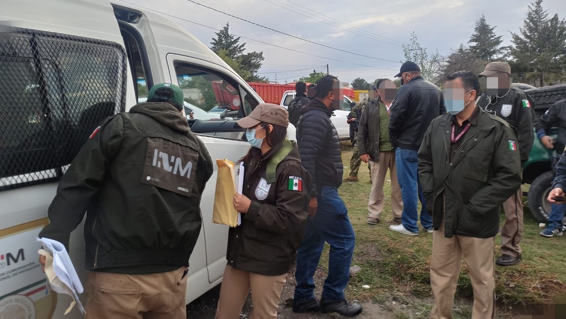 Disuelven caravana de migrantes irregulares en México
