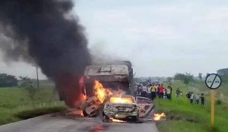 Fatídico accidente de tránsito masivo en Cuba