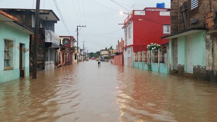 Intensas lluvias en Matanzas