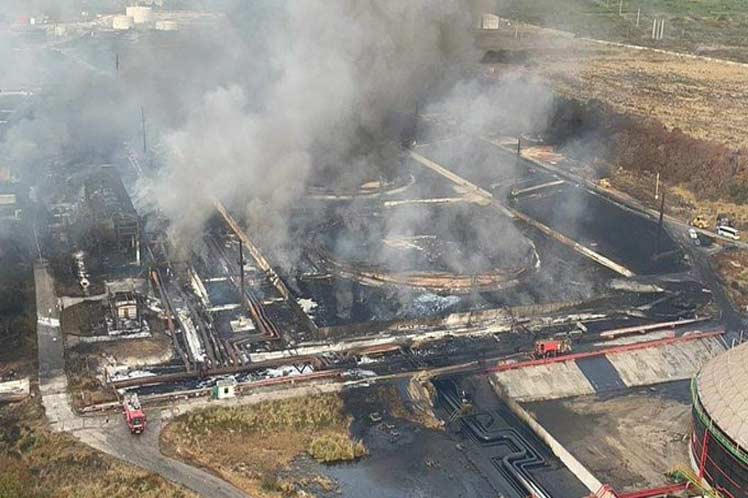 Hallan restos de víctimas del incendio en Matanzas