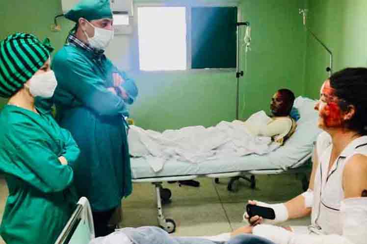 Actualización del estado de salud de lesionados por incendio en Cuba