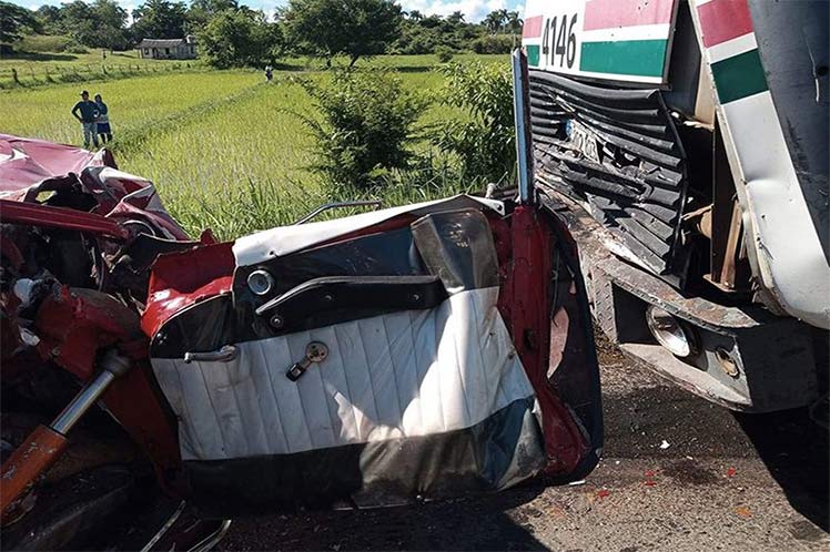 Cuatro fallecidos en accidente de tránsito en Cuba