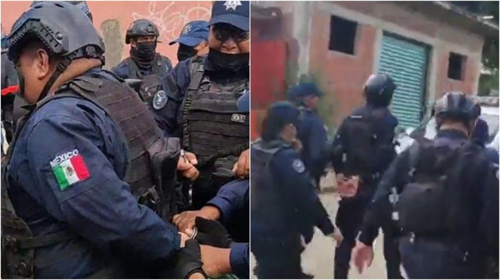 Detienen en México policías que  extorsionaban a coyotes