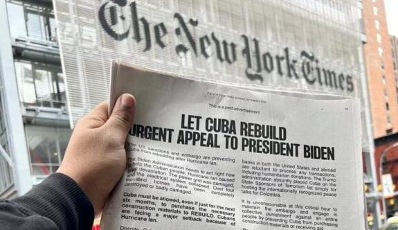Publica The New York Times llamado a Biden respecto a Cuba