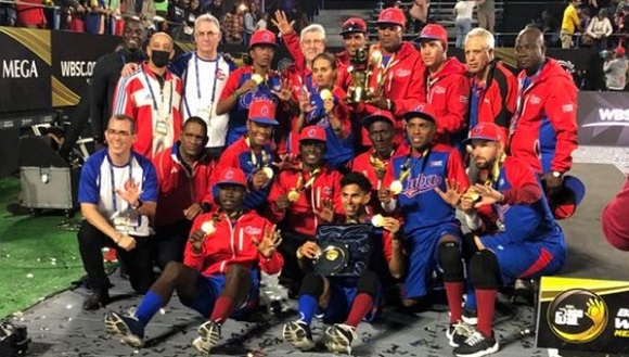Gana Cuba oro en mundial de beisbol 5