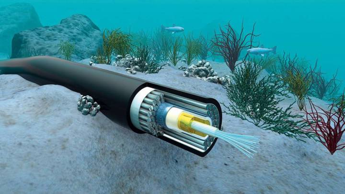 Cable submarino de fibra óptica entre Martinica y Cienfuegos