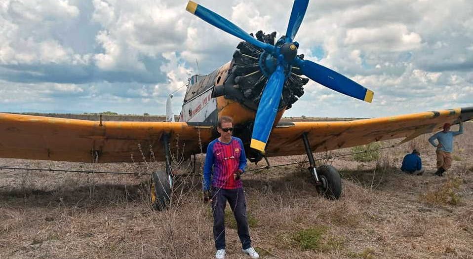 Aviador cubano sobrevive a aterrizaje forzoso