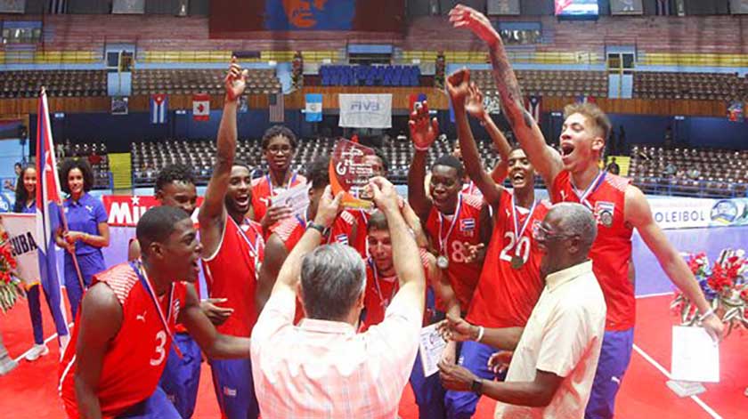 Gana Cuba Copa Panamericana sub 21 de voleibol masculino