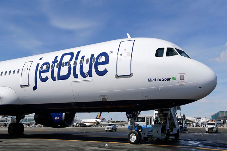 Suspenderá Jet Blue vuelos a Cuba