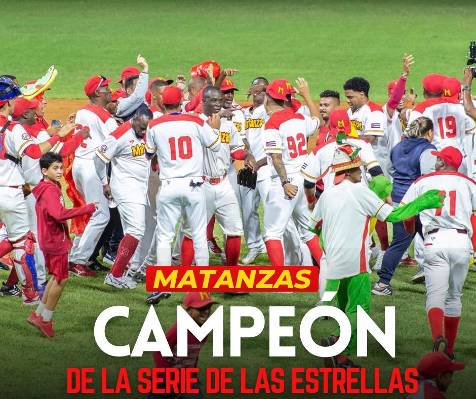 Gana Matanzas trofeo de Serie de Estrellas del Béisbol Cubano