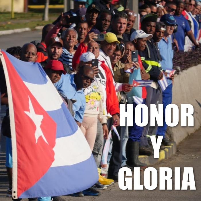 El pueblo de Cuba honra a sus héroes (Fotos)