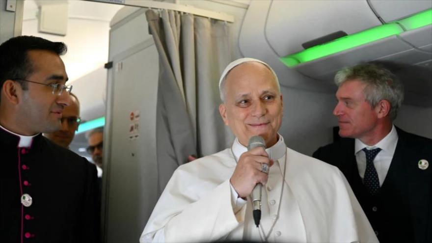 Reafirma el papa que seguirá denunciando la guerra tras los ataques de Trump en su contra